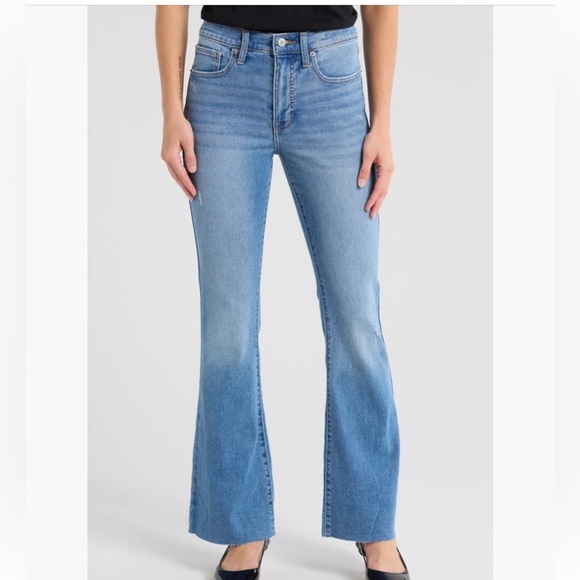 Lucky‎  Brand Stevie High Rise Waist Flare Sweet Jeans Size 10 / 30 - Picture 1 of 14